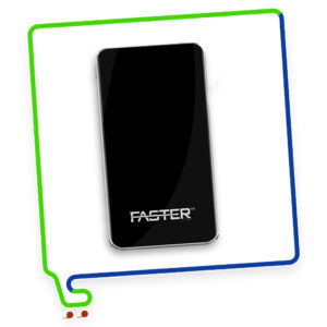 FASTER PD-10 Ultra Slim Power Bank 10000mAh Quick Charge 3.0