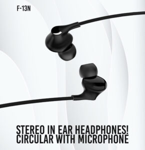 FASTER F13N Stereo & Bass Sound In-Ear Headphones