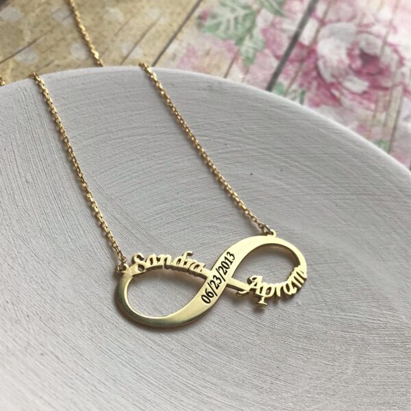 Customized Infinity Name Necklace