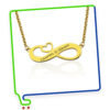 Name Engraved Infinity Necklace