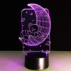 3D Illusion LED Lamp - Design 1