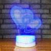 3D Illusion LED Lamp - Design 2