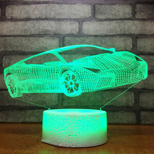 3D Illusion LED Lamp – Design 5