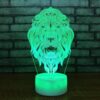 3D Illusion LED Lamp - Design 6