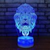 3D Illusion LED Lamp - Design 6