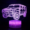 3D Illusion LED Lamp - Design 8