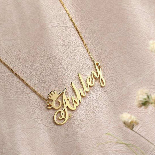 Customized Heart Name Necklace