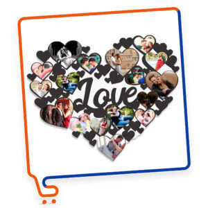 Customized-Heart-Shaped-Photo-Frame