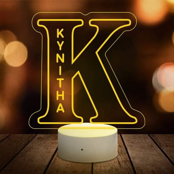 Customized LED Alphabet Name Lamp