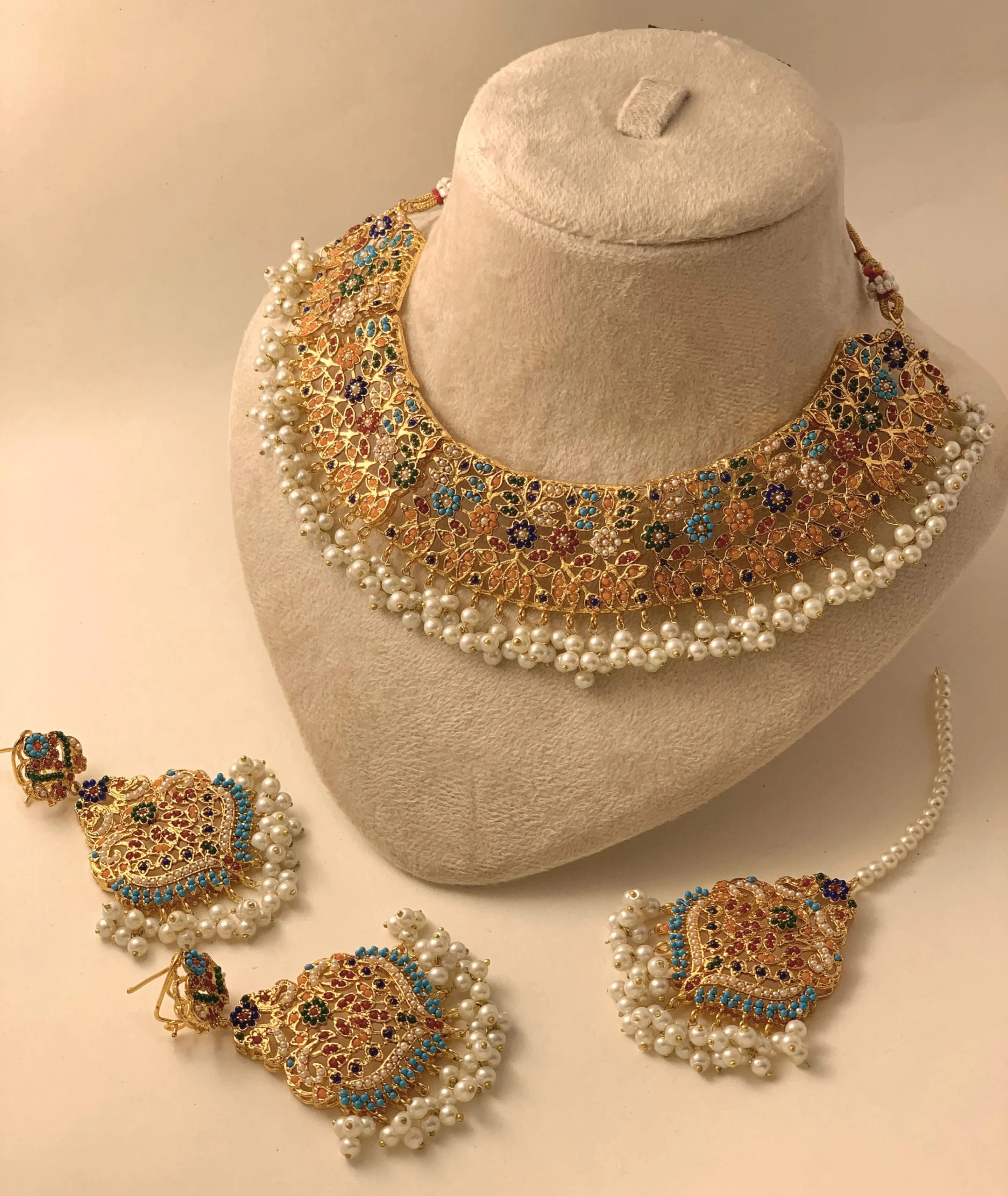 Designer Nauratan Necklace