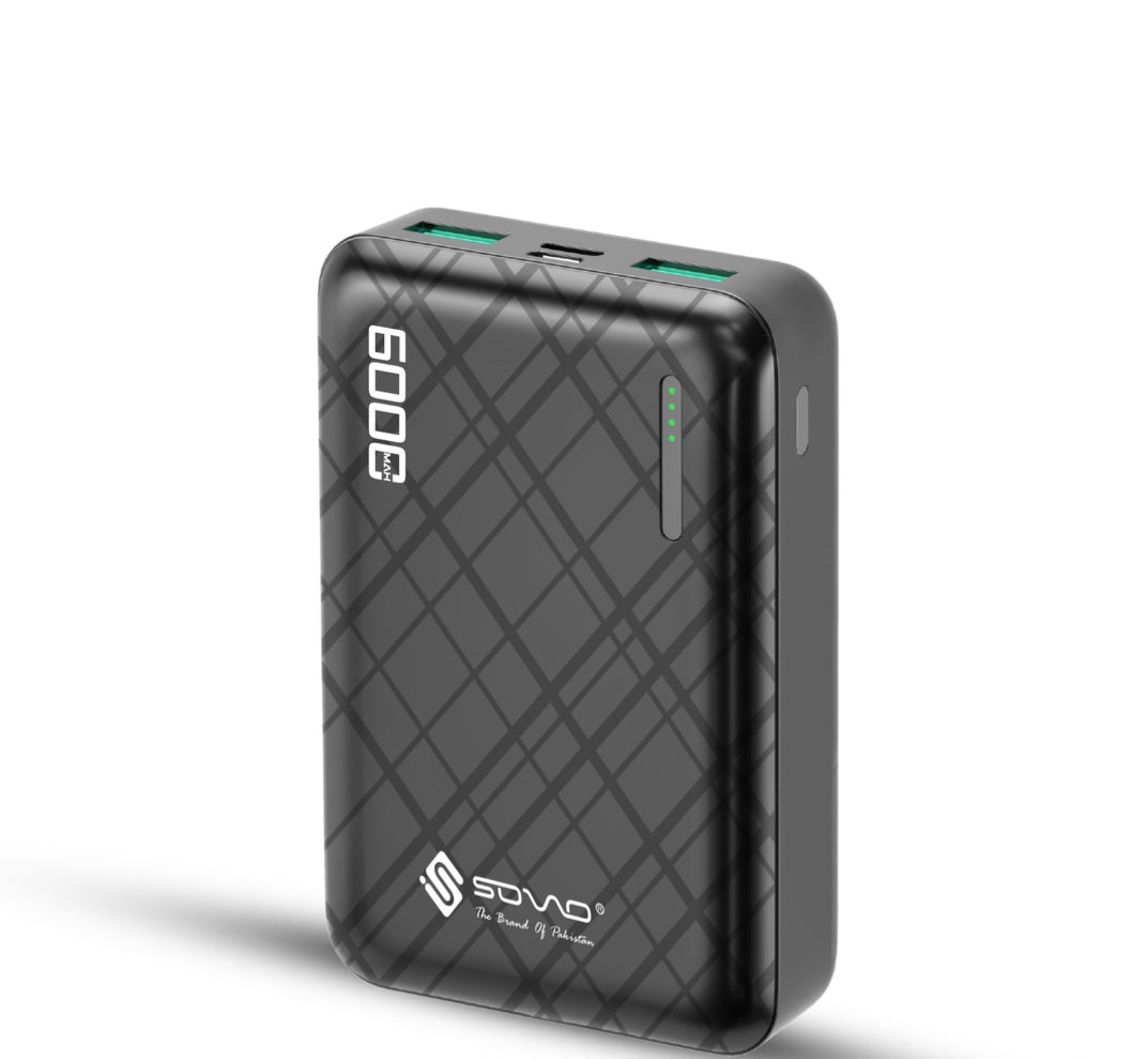 SOVO CROSS SPB-695 6000MAH POWER BANK