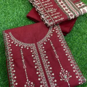 Bin Saeed Unstitched Khaddar Embroidered Collection