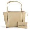 Capri — Crème Canvas Tote