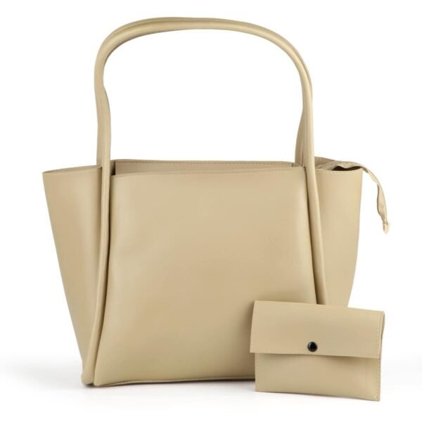 Capri — Crème Canvas Tote