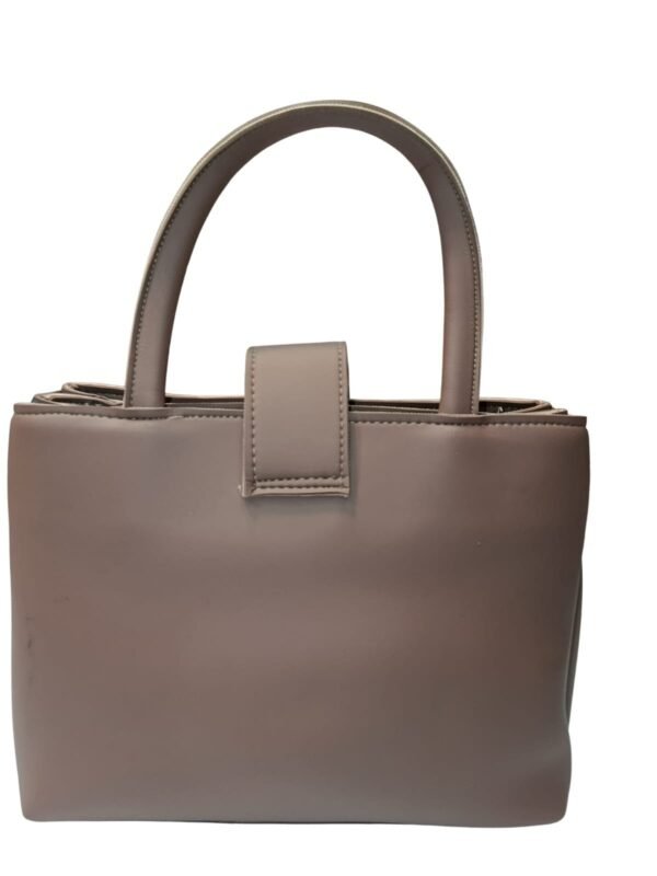 The Black Croc-Textured Chain Bag