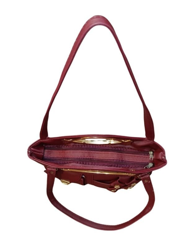 1000340214.jpg The Bordeaux Checked Shoulder Bag