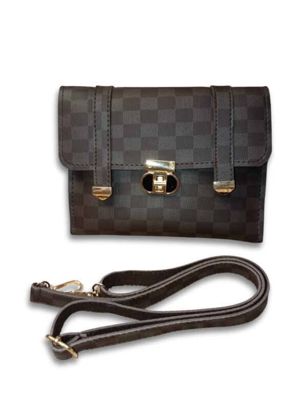 Kensington — Brun Crossbody