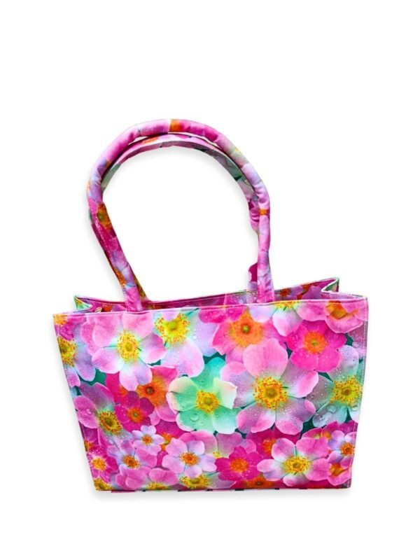 Capri — Rose Canvas Tote