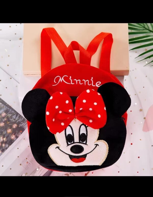 The Minnie Mouse Plush Backpack — ShopBliss Junior Collection