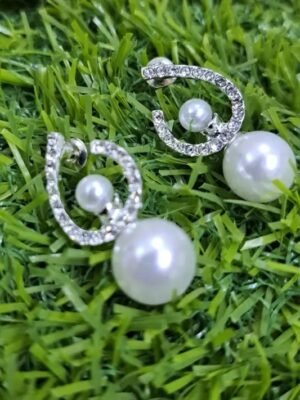 2026/09/1000133751.jpg 2 in 1 Classic Zircon Pearl Drop Earrings – Silver