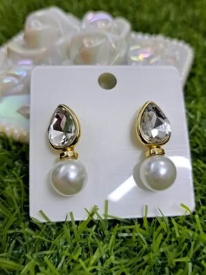 2026/09/1000134008.jpg Trendy Pearl Drop Earrings