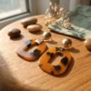 Acrylic Tortoise Shell Print Earrings