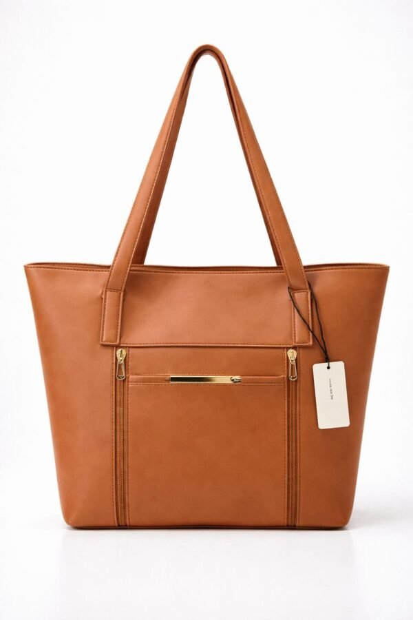 Classic Brown Tote Bag for Women