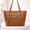 Classic Brown Tote Bag for Women